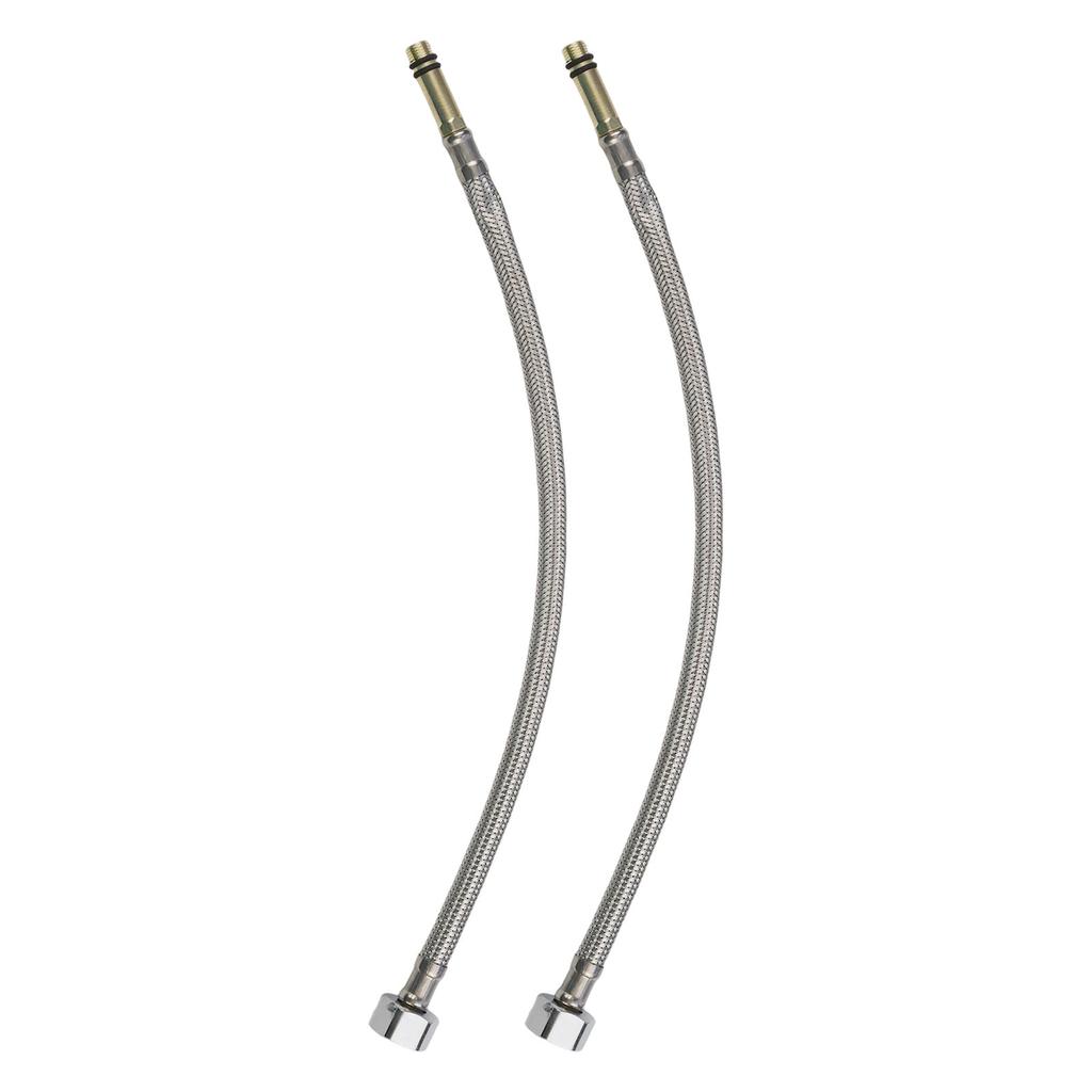 2 шт. G1/2 Соединитель для смесителя для ванной и кухни Гибкие водопроводные трубы из нержавеющей стали Холодная горячая Смеситель Водопроводная труба