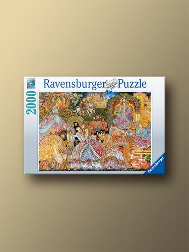 Трех поросенок Золушка 2000 деталей Ravensburger Пазл