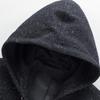 ROMON Мужское пальто средней длины с капюшоном