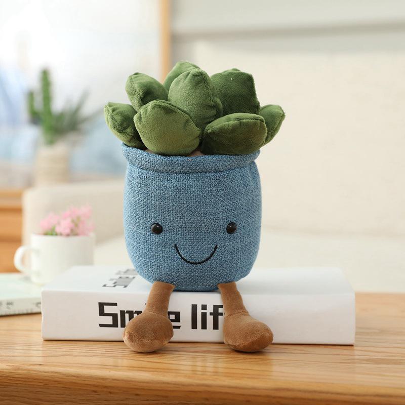 Creative Hobby Bamboo & Cactus Plush Plant Doll Ornament - Multiple Styles