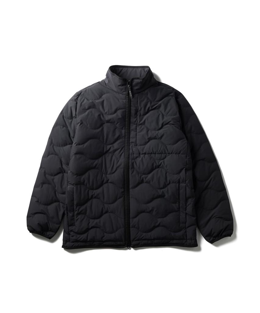Snow Peak Seamless Quilted Down Jacket Outerwear Jacket Down Padded BLACK M JK-25AU029 Men's Women's