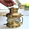 Brass Anchor Lamp Nautical Oil Lantern Maritime Ship Light Collectible Home Decor