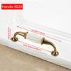 NAIERDI Bronze Creamic Cabinet Handles Knobs Drawer Pulls Kitchen Door Handles Furniture Handle Cabinet Door Furniture Hardware