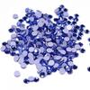 Zk High Quality Washable Light Sapphire SS6-SS30 Heat Fix Glass Crystal Eco-Friendly 12 Facets Loose Rhinestones