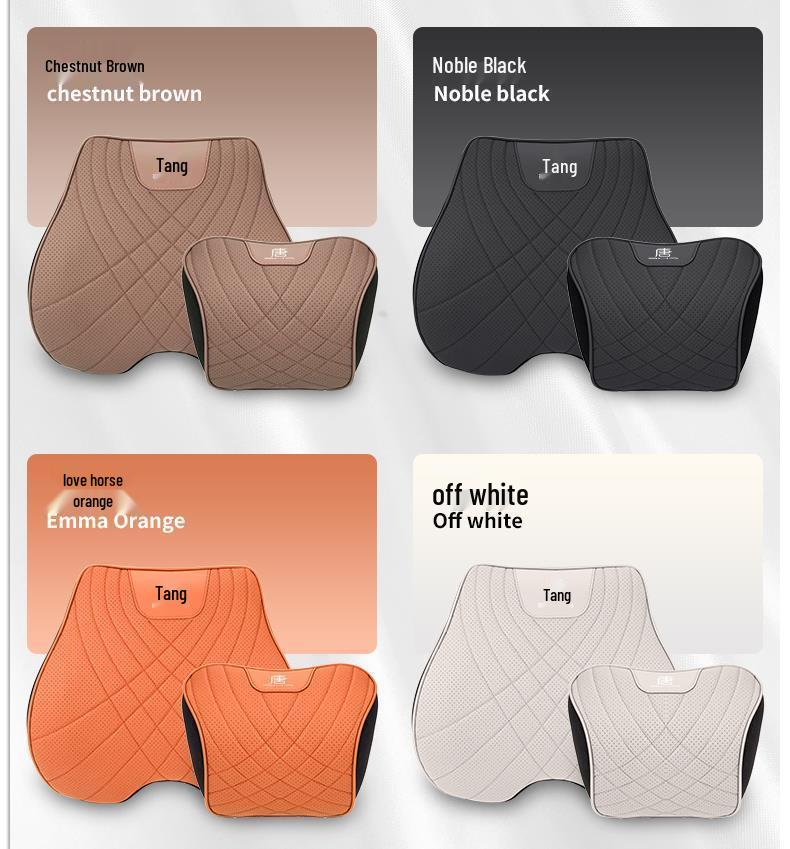 Neck and Lumbar Support Pillows for BYD Tang DMi/Ev Headrests