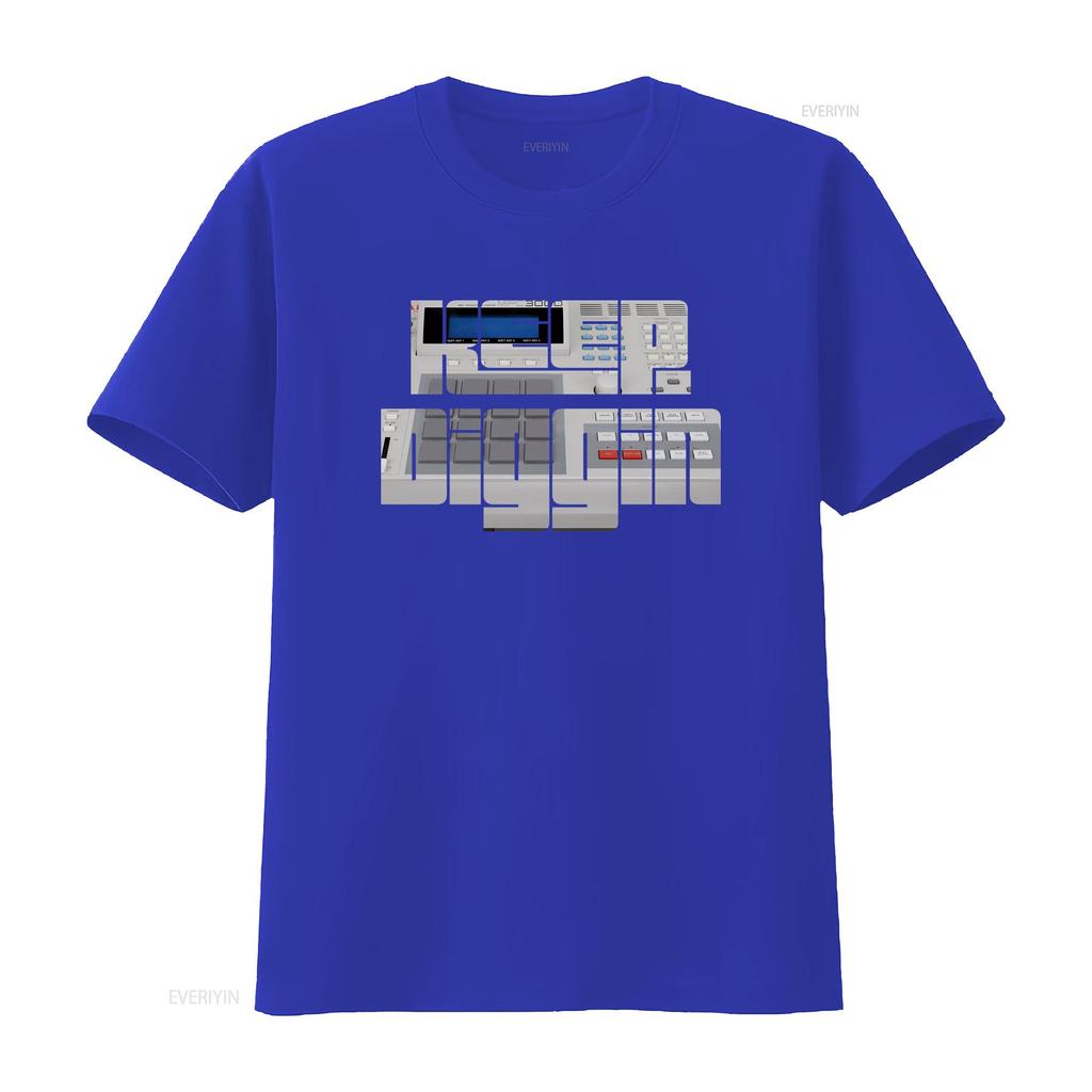 Akai Mpc 3000 Продюсер Битмейкер Хип-Хоп Андерграунд Lo Fi Драм-машина Keep Diggin' Футболка винтажная Стиранная Слегка Унисекс