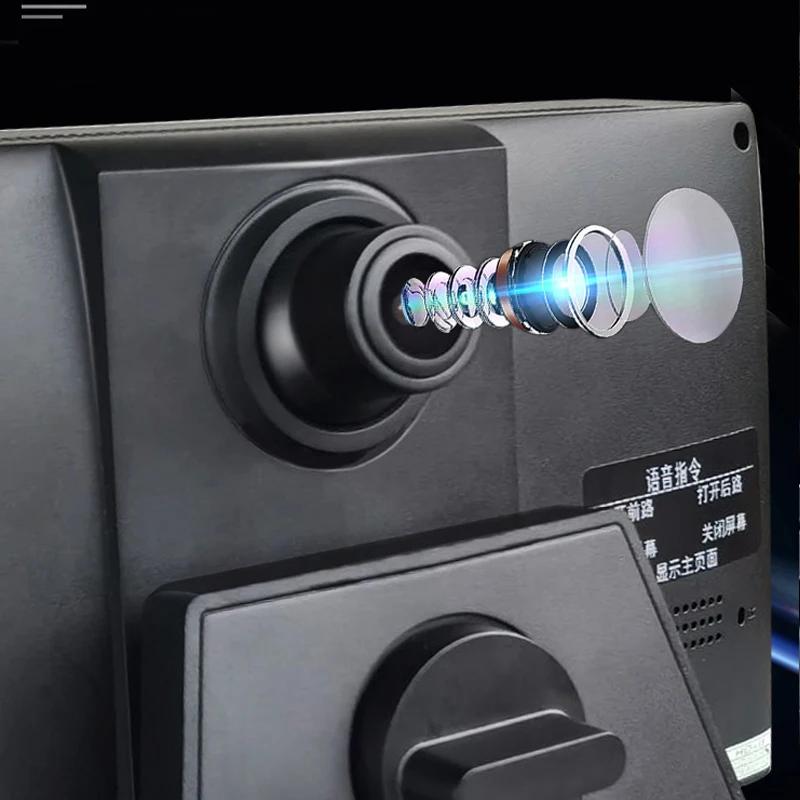 2CH 1080*720P 7 Inch IPS Screen Car Truck Bus AHD DVR Monitor with Digital Video Recorder for Front Rear Reverse Backup Camera