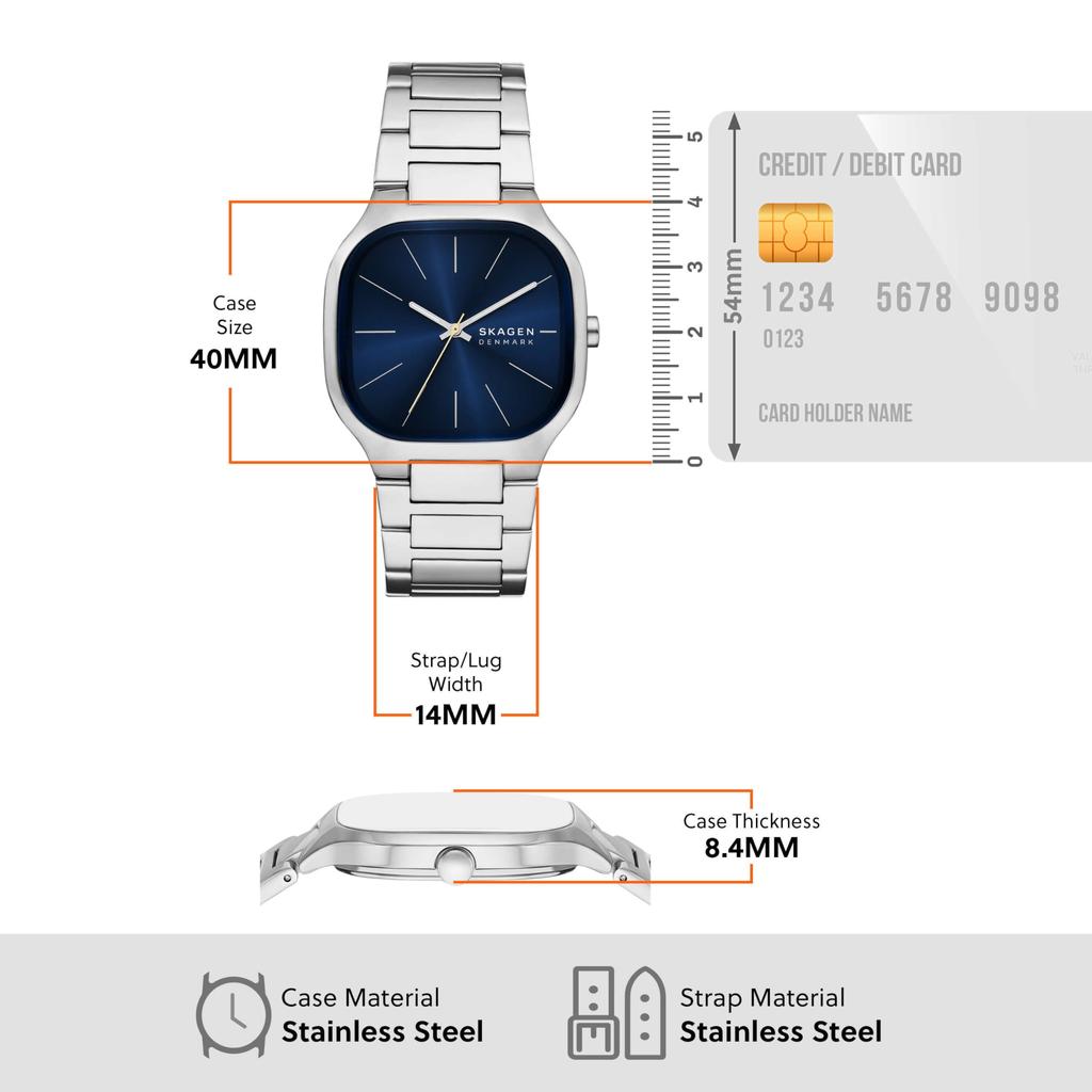 Skagen Mellem SKW6946 Серебряные мужские часы