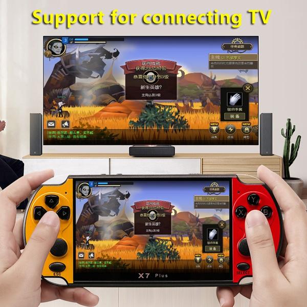 Игровой автомат X7 Plus HD 3000+ Бесплатная классическая игра Память 8 ГБ Видеоигра Можно подключить телевизор