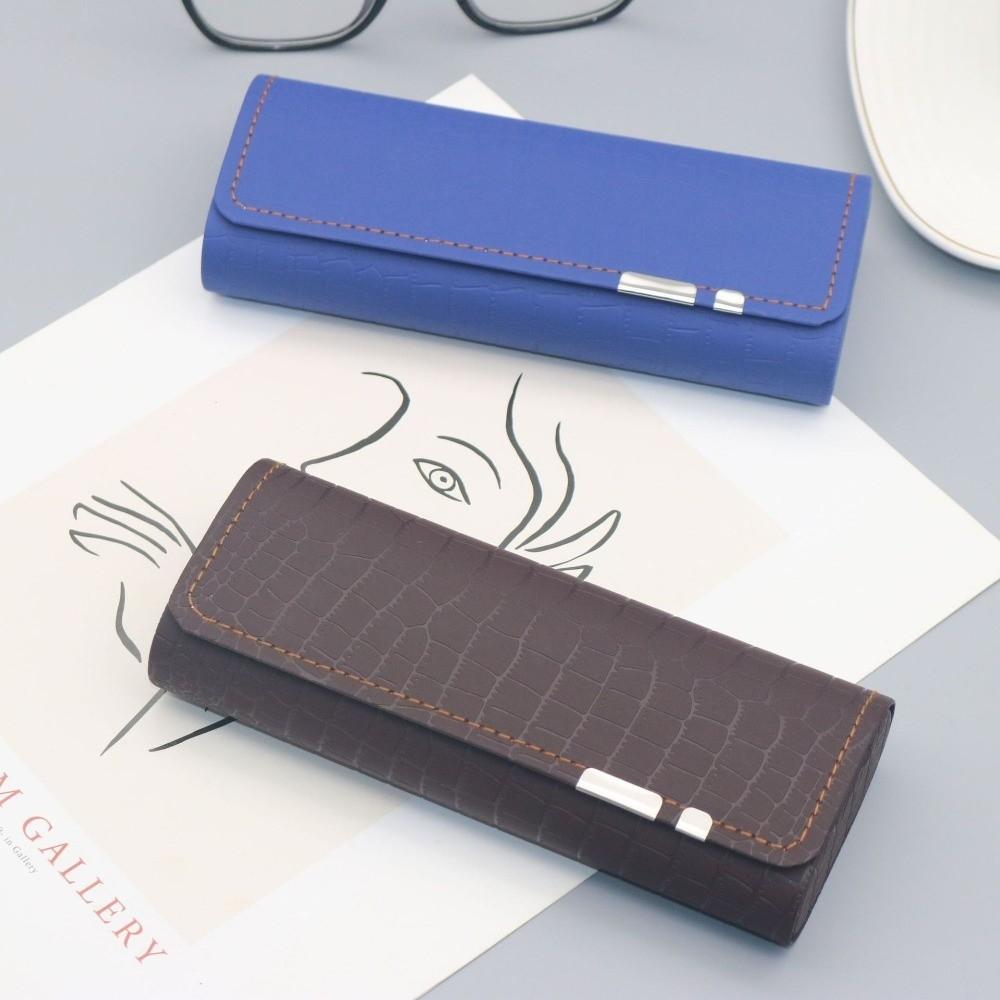 PU Leather Glasses Case Anti-Pressure Glasses Storage Box New Sunglasses Case Men Women