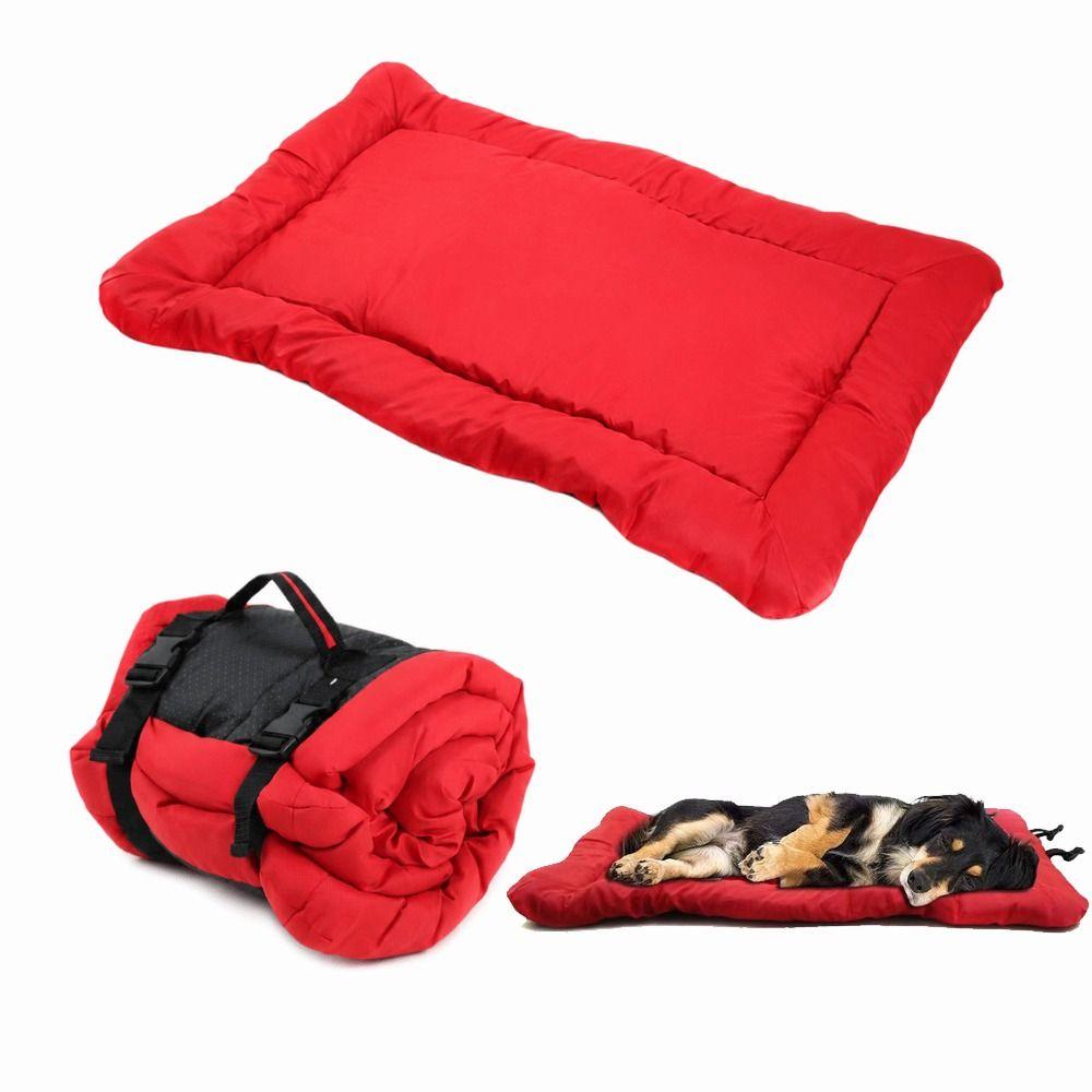 Foldable Dog Bed roll-up Pet Mat Four Seasons Outdoor Dog Mat Outdoor