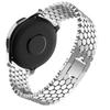 Ремешок из нержавеющей стали 22 мм 20 мм для Samsung Galaxy Watch 3 45 мм, ремешок Gear S3 Active 2 для Huawei Watch, браслет для Amazfit