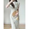 Улучшенное платье Cheongsam на весну и лето в китайском стиле, темпераментная женская одежда