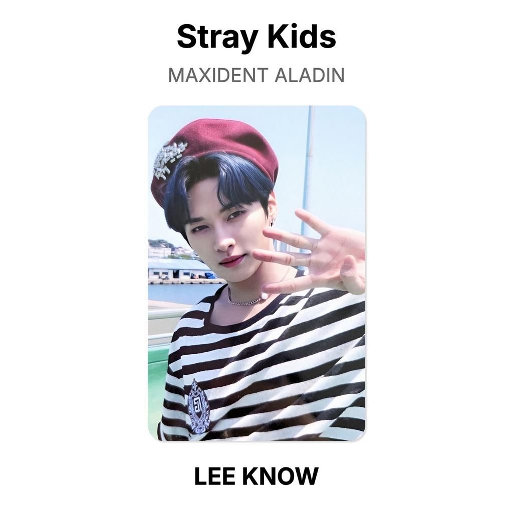 Stray Kids MAXIDENT ALADIN Официальная фотокарточка