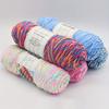 6pcs Gradient Super Bulky Yarn for Blankets Jumbo Polyester Bundle (1.14kg) - Extra Thick Multicolor DIY Knitting Crochet Kit for Chunky Home Decor
