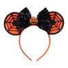 1pc Mouse Ears Headband Sequins Bow Hairband For Women Featival Party DIY Hair Accessories Boutique
