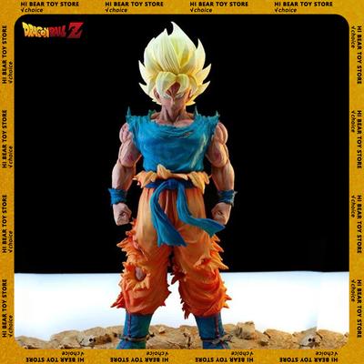 Фигурка Сон Гоку из аниме Dragon Ball, 28 см, VF, фигурка Супер Сайяна Гоку первого поколения, коллекционная модель Гоку из DBZ.