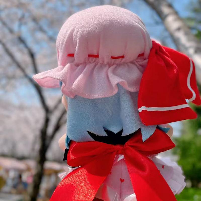 Реальное фото Проект TouHou Fumo Плюшевая игрушка Хакурей Рейму Комейдзи Сатори Кирисаме Мариса Мягкие аниме плюшевые игрушки Подарки Девушка