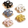 Kid Baby Girl Boy Sandals Soft Sole Flat Shoes Infant Non-Slip First Walkers Solid Color Baby Summer Sandals 0-18M