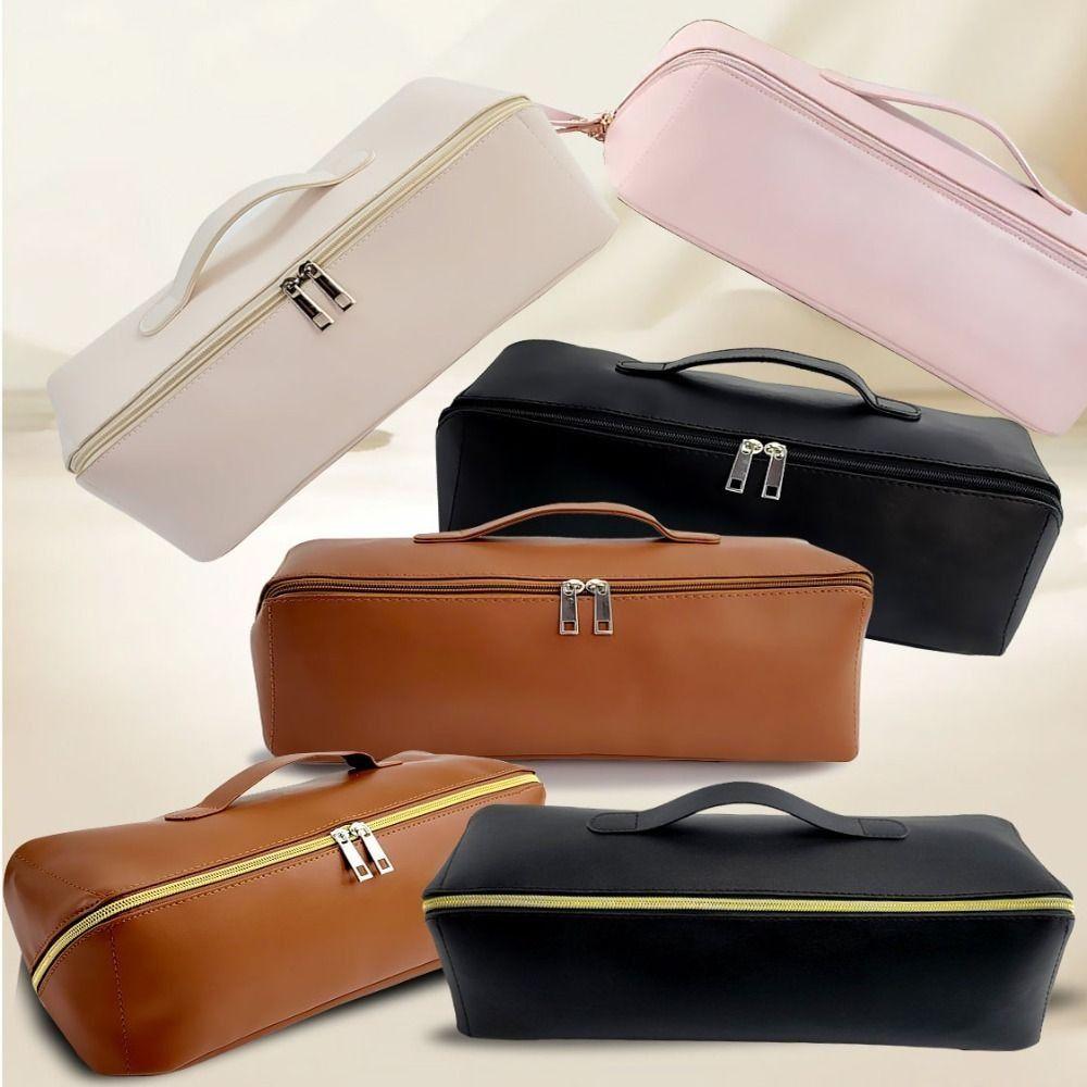 Пылезащитная сумка для хранения щипцов для завивки волос, двухслойная дорожная сумка для хранения, аксессуар для фена и щипцов для завивки волос