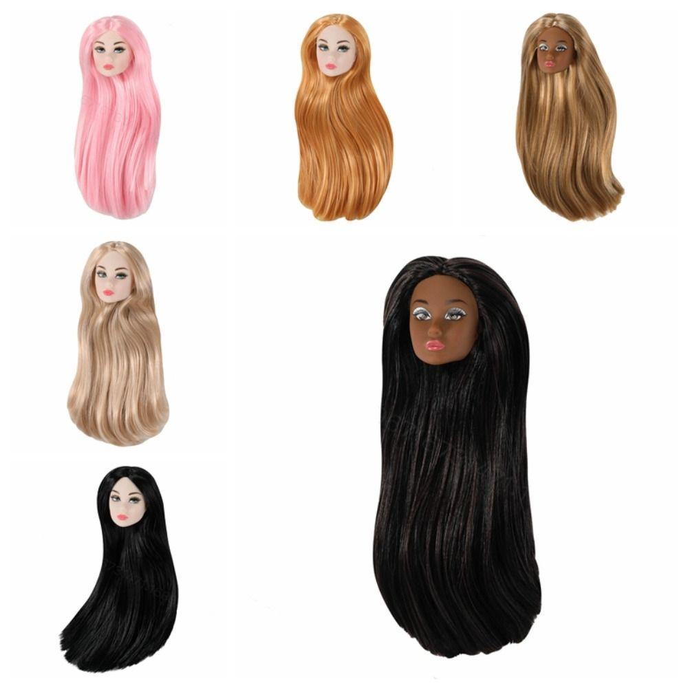 Curly Hair 1/6 Doll Head White/normal/chocolate 30cm Dolls Head Supermodel Doll Head Collection