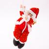 Santa Claus Climbing Rope Christmas Decoration Plush Doll Christmas Tree Climbing Old Man Hanging Pendent Fireplace Decor