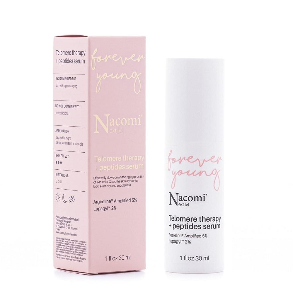 Nacomi Telomere Renewal Serum with Advanced Peptide Complex - 30ml