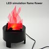 LED Fake Fire Flame Lamp Torch Light Halloween Bar Stage Campfire Party Decor