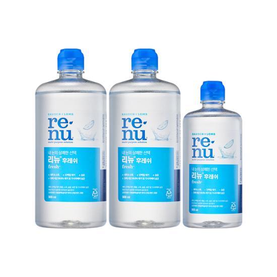 Выберите 1 из 3 специальных наборов re-nu Fresh / Sensitive / Biotrue