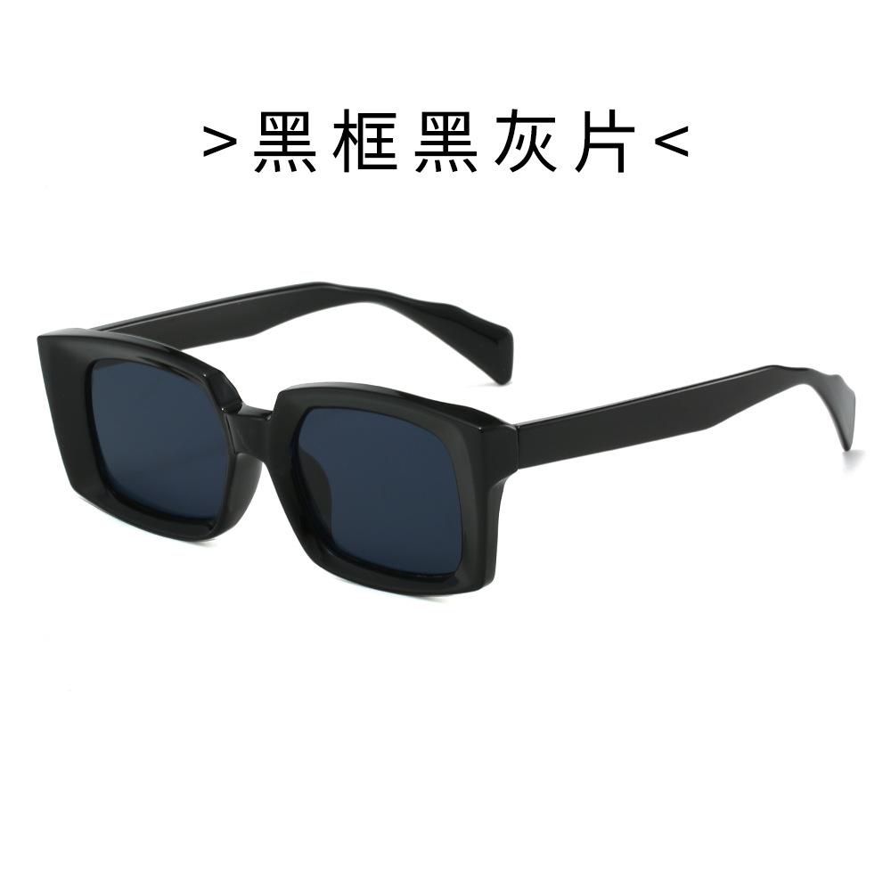Trendy Square Sunglasses for Women Men Green Frame Blue Light Blocking Glasses Stylish Fashion Shades