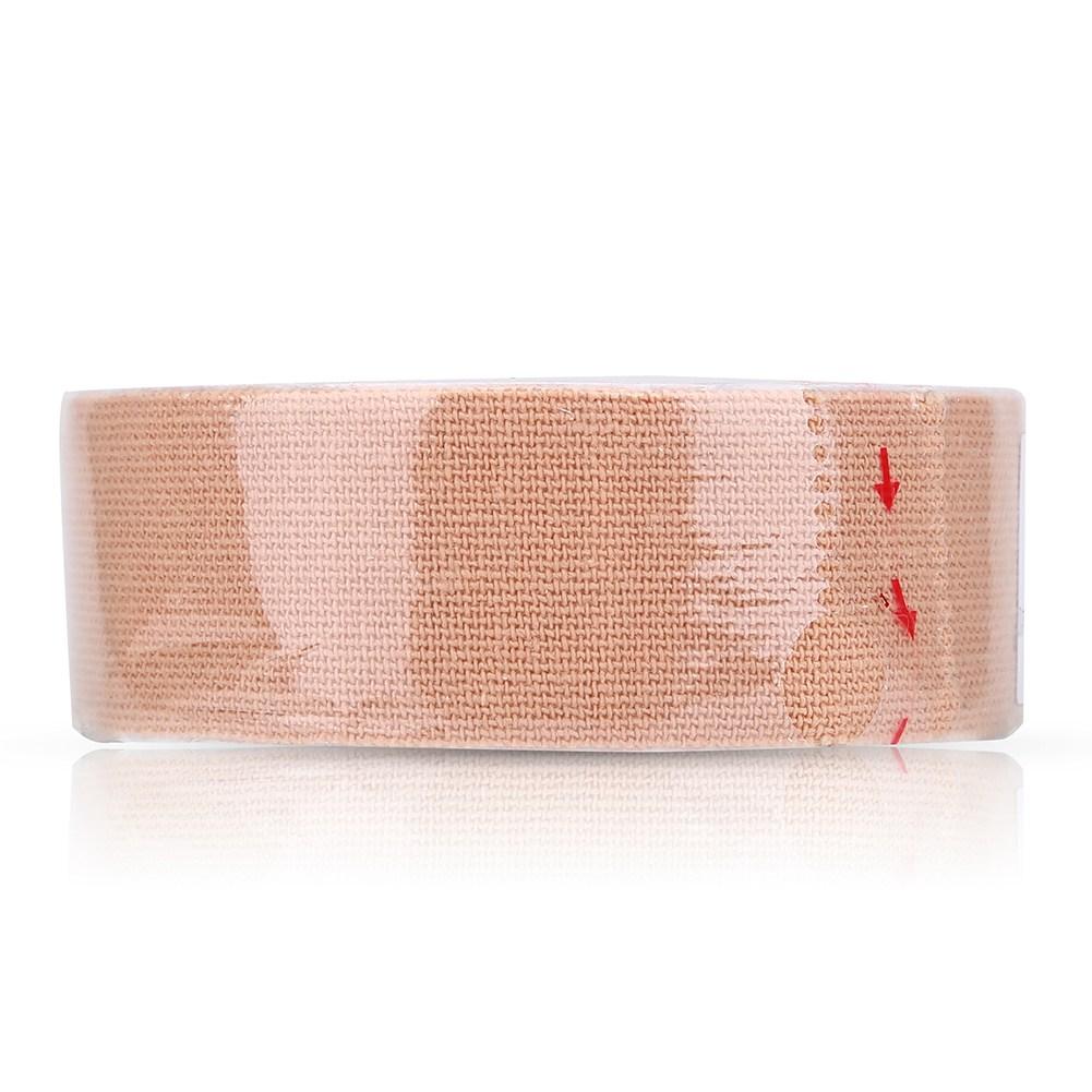 1 рулон хлопчатобумажной эластичной клейкой ленты для травм мышц, спортивной наклейки, повязочной ленты