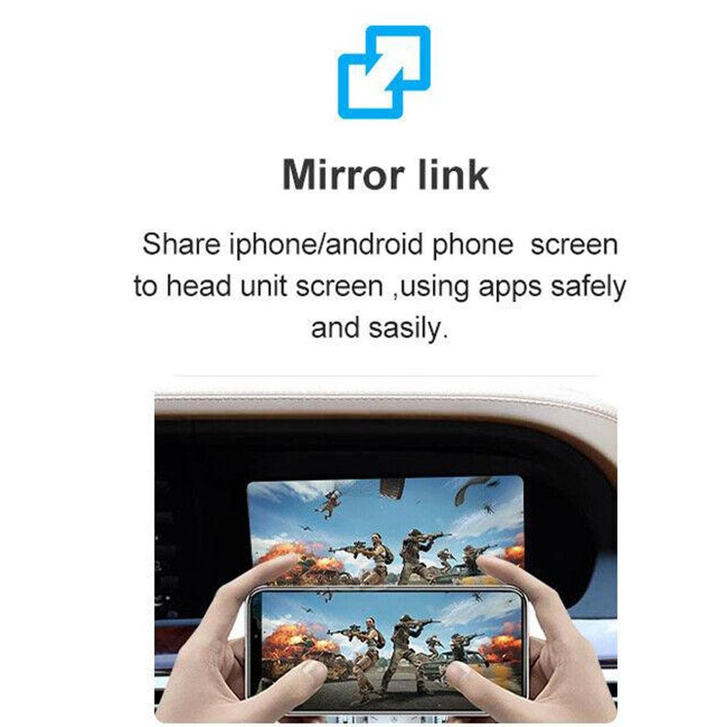 Sinairyu Беспроводной Apple CarPlay Android Auto совместим с Mercedes Benz S-Class W221 2006-2013 NTG3.0/3.5 Mirror-Link