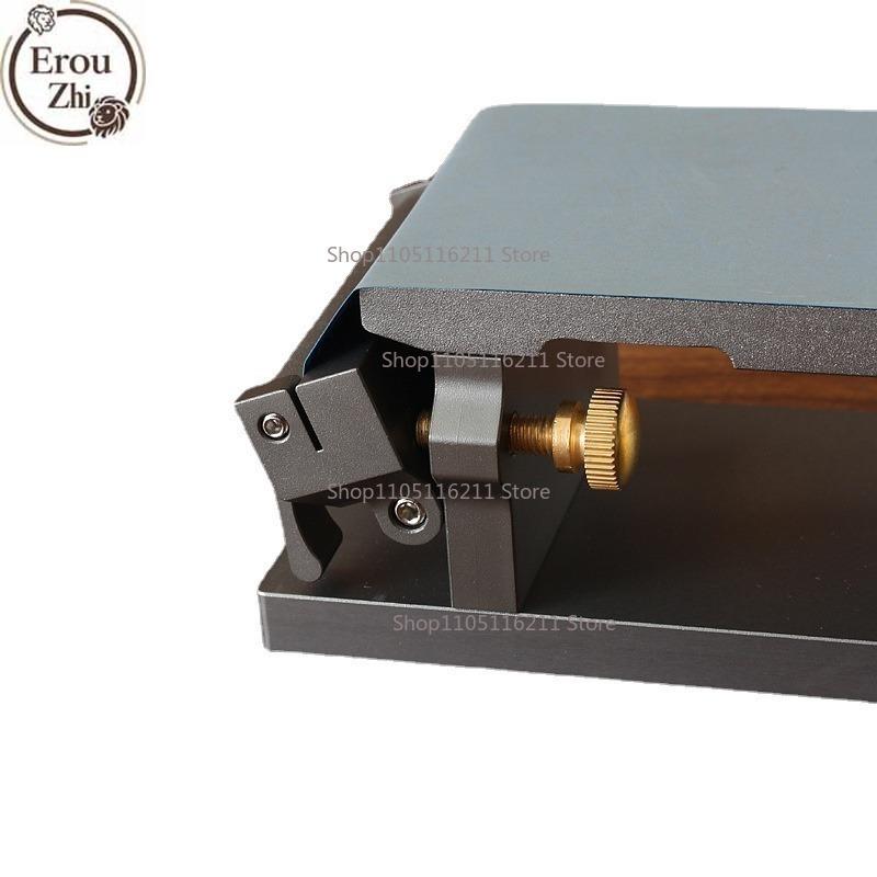 230x70MM Aluminum Alloy Sandpaper Stand Sharpener Bracket Sharpener Base Sharpener Woodworking Woodworking Tools