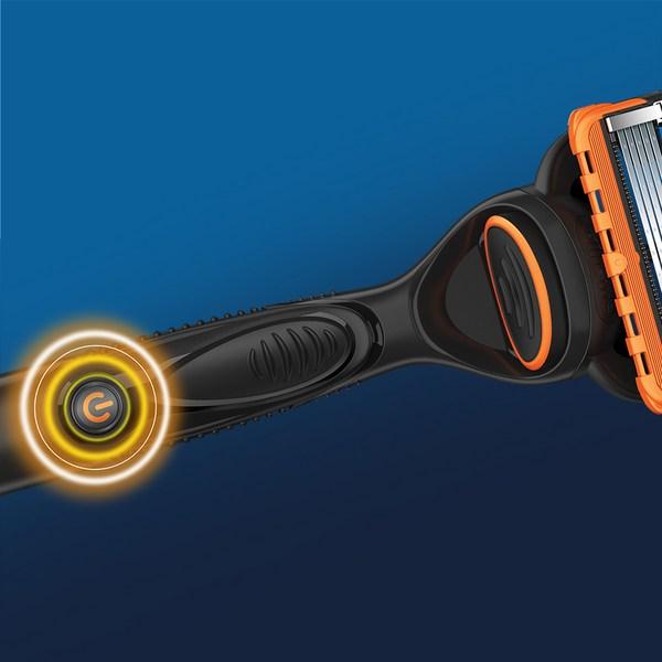 Лезвие бритвы Gillette 2024 Fusion Power, корейское лезвие бритвы