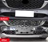Для Mazda CX-5 CX5 2022 2023 2024 2025 – Внешняя черная глянцевая ABS-накладка на нижнюю решетку радиатора – Аксессуары (2 штуки)