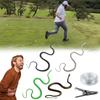 Реалистичная игрушка-розыгрыш змея 47,2 дюйма с зажимом на шнурке, реалистичная игрушка-подделка змея, мягкая пластиковая фигурка змеи, реквизит для розыгрышей на Хэллоуин