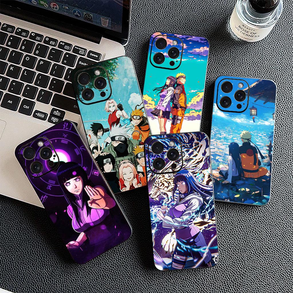 Cover for Apple iPhone 17 16 Plus 13 12 Pro Max Mini X XR ProMax 16E 15+ 16Plus Air Phone Case Hinata Hyuga Narutos Sasuke