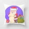 Cartoon Christmas Throw Pillow Set Santa Claus Sofa Gift Home Decor Pillowcase Christmas Gift Pillowcase