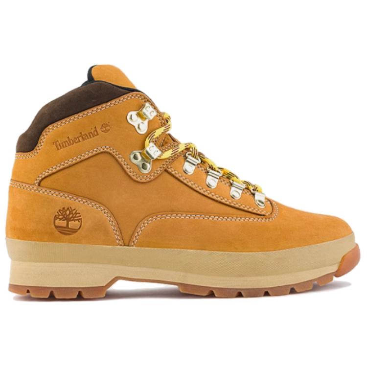 Timberland Удобные простые нескользящие износостойкие походные ботинки средней высоты мужские походные ботинки желтые A2P27754