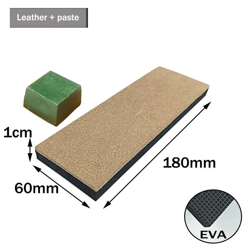 Knife Polishing Sharpener Sharpening Stone Leather Honing Strop Compound Grinding Knife Paste Polishing Paste Sharpening Tool