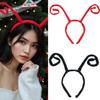 Butterfly Antenna Headband Velvet Bugs Hair Band Costume Headband for Halloween Cosplay Parties Costume Accessories
