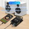 YS-XPSM 150 Вт*2 TDA7498E Стерео Регулировка Высоких и Низких Частот Bluetooth 5.0 Аудио Усилитель Мощности Плата Модуль Двухканальный Радиатор Приложение