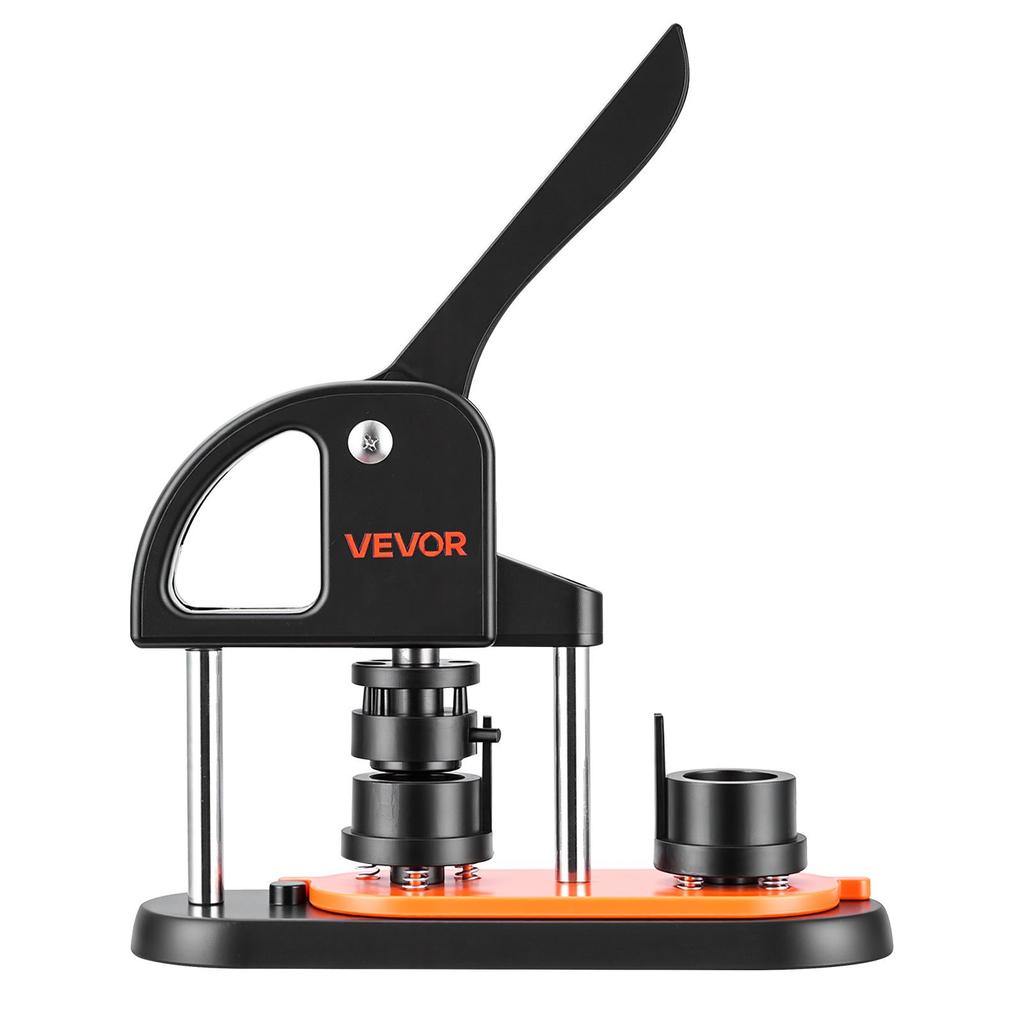 VEVOR Button Maker Machine, 0.98 inch/25mm Pin Maker, Installation-Free Badge Punch Press Kit