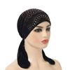 With Many Stones Wind Cotton Hat Bandana Casual Chemotherapy Hat  Women National