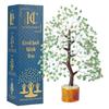 Crystal Tree Good Luck Showpiece, For Home Décor Items, Green Jade Color