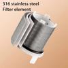 316 Stainless Steel Kitchen Faucet Purifier 360° Rotation Multi-Functional Anti Splash Faucet Leak-Proof Faucet Tap Water Filter