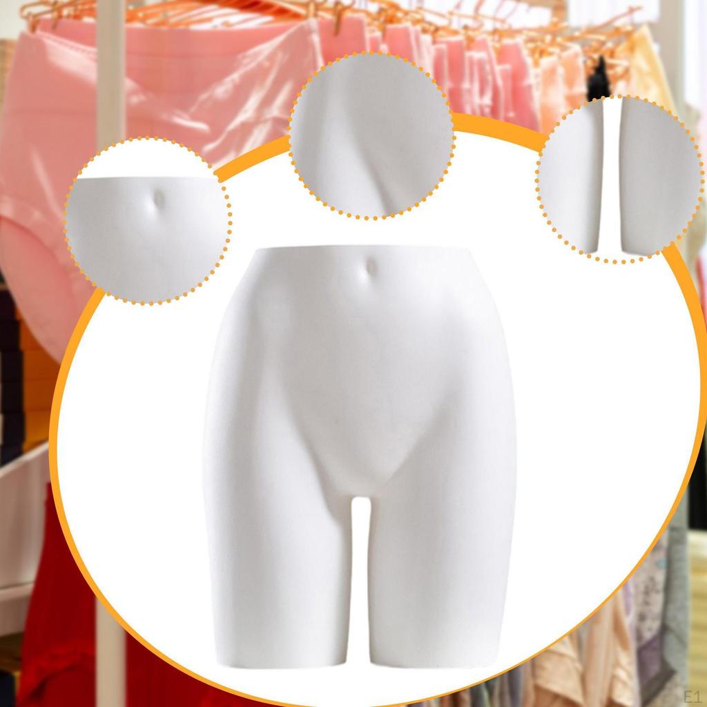 Взрослый манекен бедер, модель, подставка для демонстрации, украшение, портативный манекен половины тела для нижнего белья