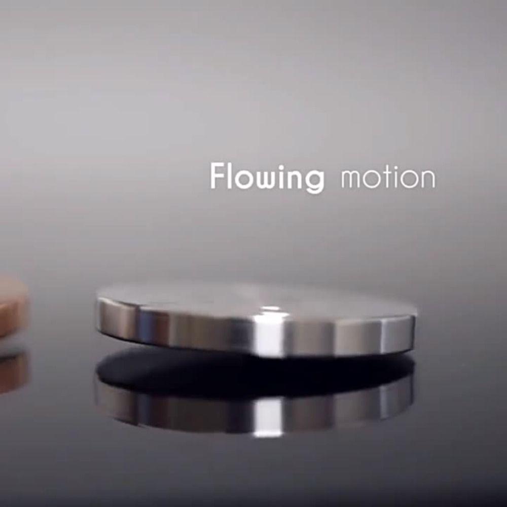 Stainless Steel Fidget Spinner Toys Round Fingertip Gyro Desktop Spinner Toys Christmas Gifts