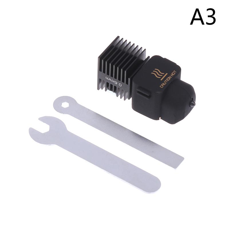 Сопло из закаленной стали для 3D-принтера для аксессуаров для 3D-принтера Bambu Lab A1/A1Mini End 0,2/0,4/0,6/0,8 мм, набор сопел