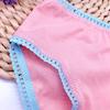 12pcs/Lot Cotton Girls Briefs Children's Underwear Triangle Panties Kids Underpants 2-13Years